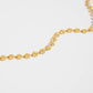 18K Gold PVD Stainless Steel Sunburst Chain Necklace: Gold / 16+2" WJW
