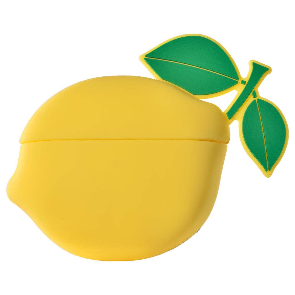 Lemon Silicone Case + Cleaning Tool for AirPods Pro®: Yellow Posh Tech