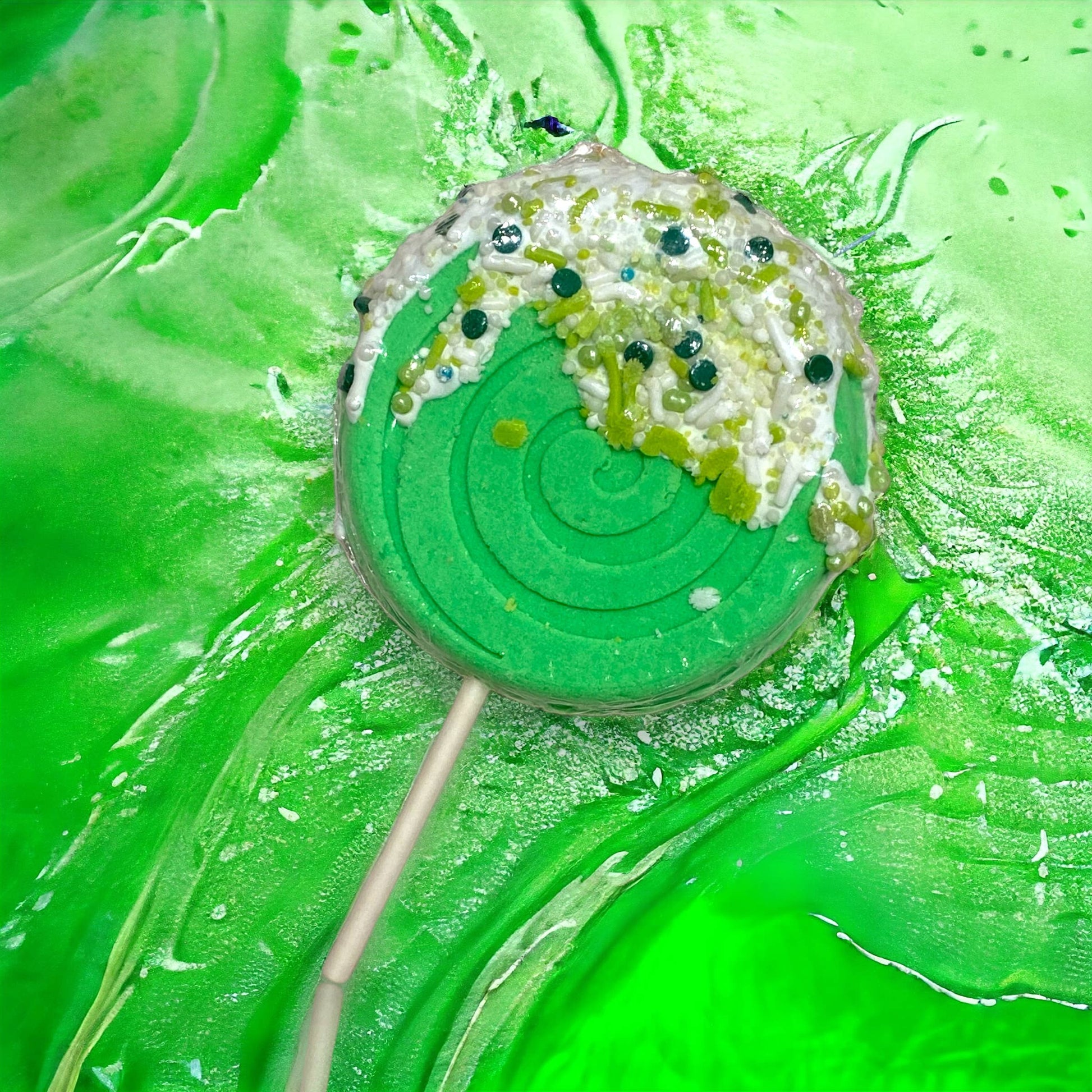 Lollipop Bath Bomb - Green