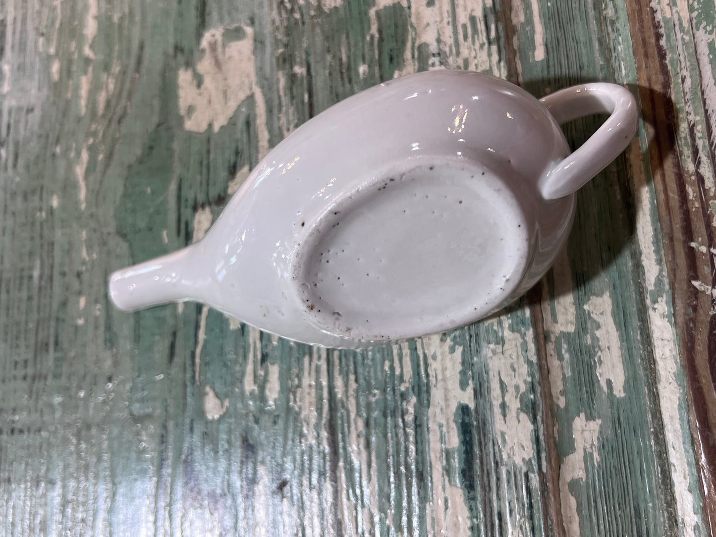 Antique Baby Invalid Feeder Cup Ironstone Pottery Air Holes
