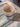 Vintage Glazed Grain Sack Light Blue Striped Butter Crock The Mustard Seed Collection, The Seed