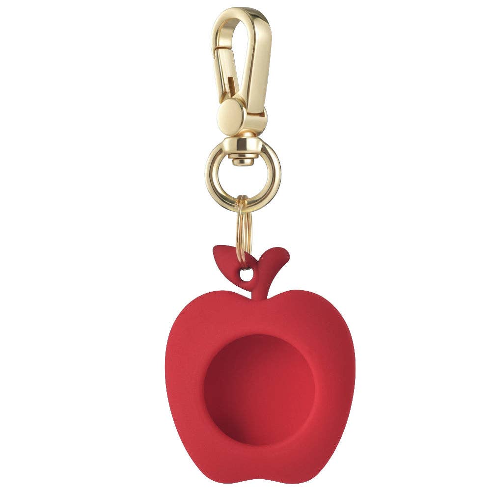 Apple Silicone Bag Charm for AirTag®: Red Posh Tech