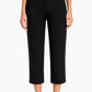 Stretch Scuba Capri Pants – Sleek Comfort Fit: Black MIO WHOLESALE