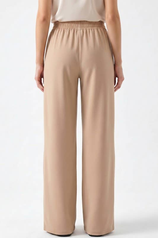 Air Scuba Oversized Pants: Black MIO WHOLESALE