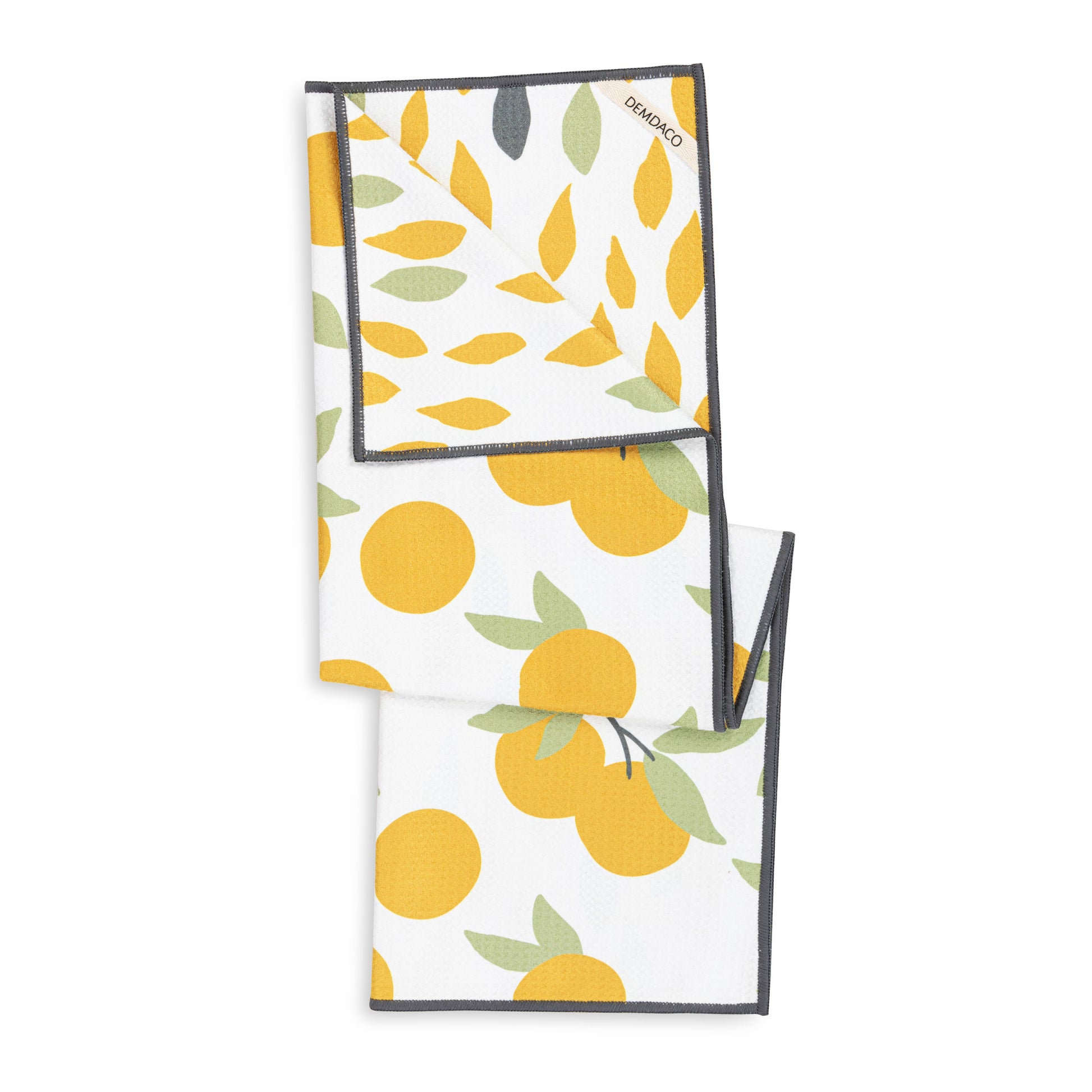 Citrus Orange Absorbent Reversible Towel - 18x30in