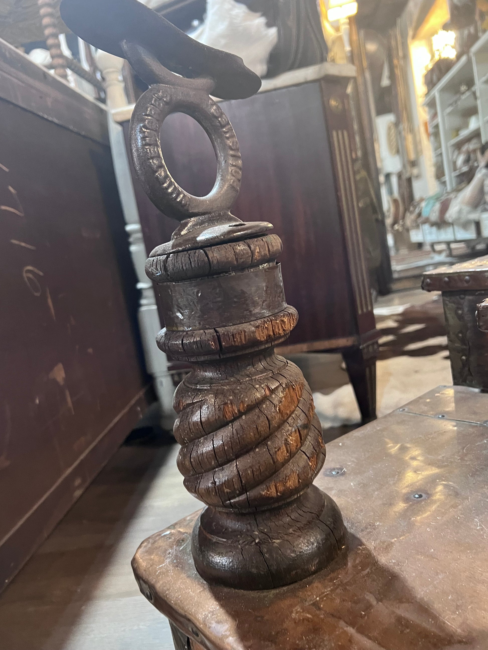 Antique Authentic Whittmore Polishes Shoe Shining Station