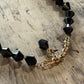 8"Vintage Black Necklace - The Mustard Seed Collection, The Seed