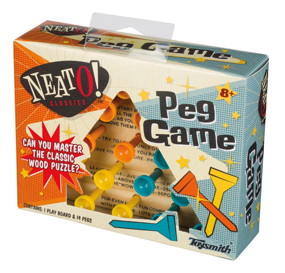 Neato! Classic Wooden Peg Game