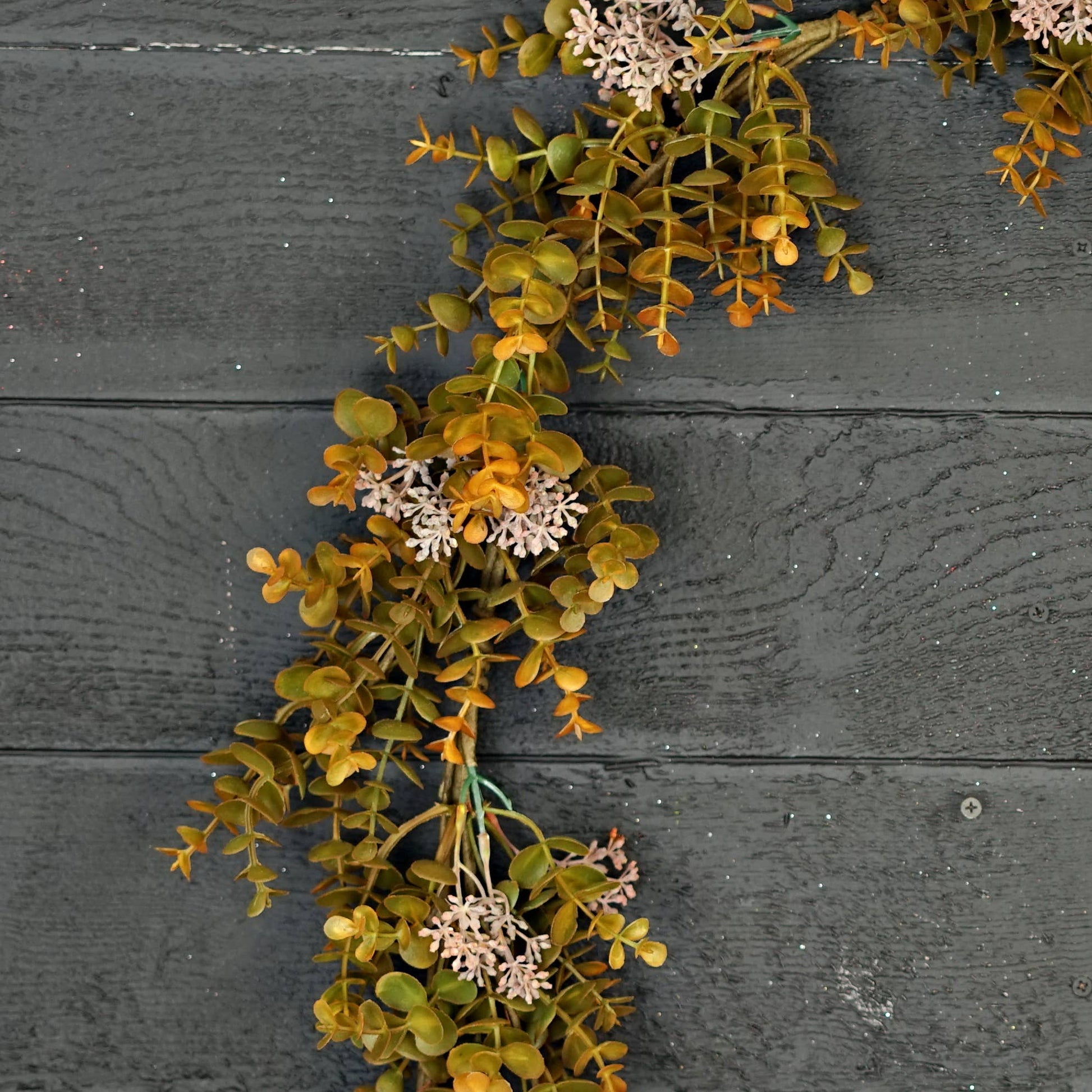 5ft Garland-Fall Mix Seeded Eucalyptus-