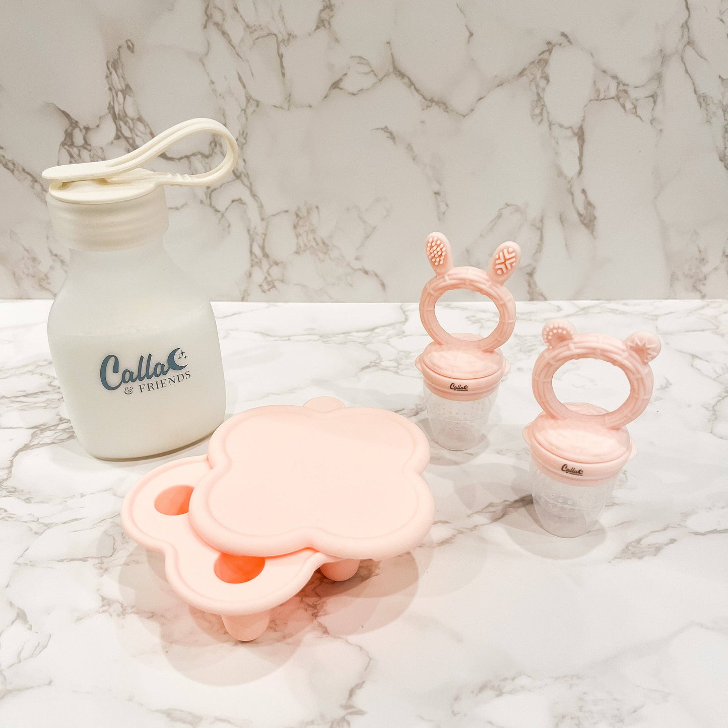 The Nourishing Nibbler Freezer Tray: Powder Blue