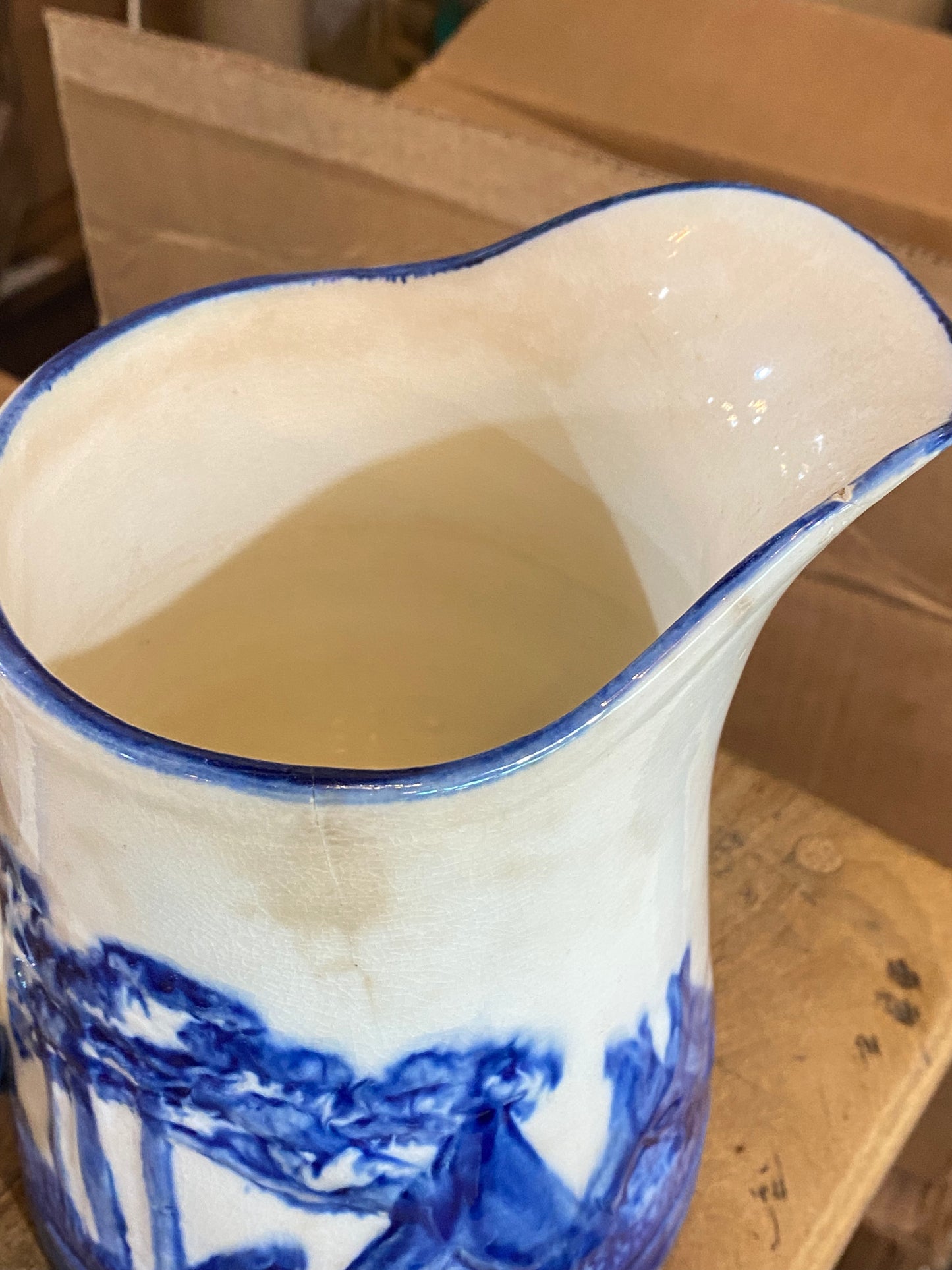 Antique Sleepy Eye Water Pitcher