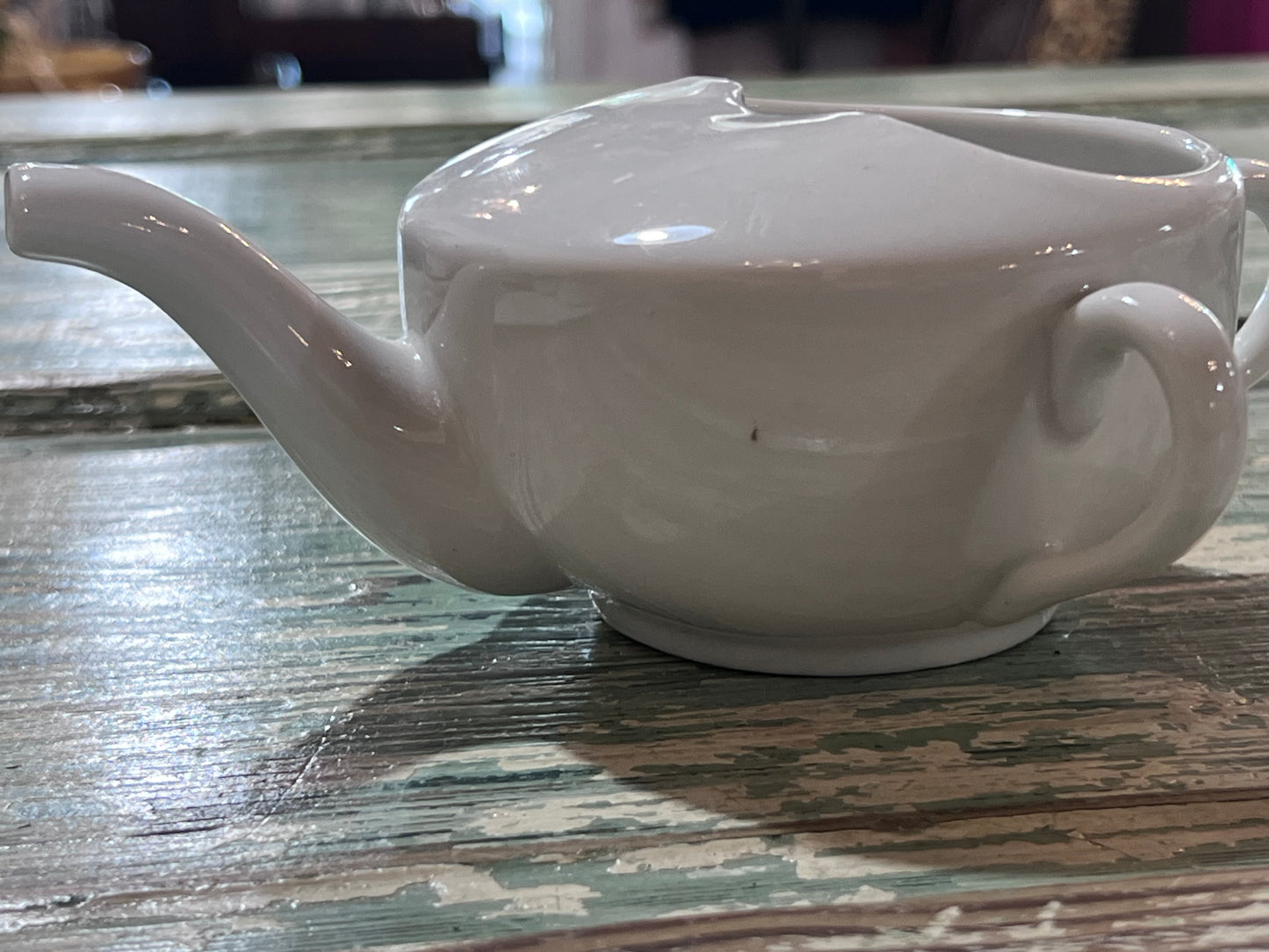 Antique Baby Invalid Feeder Cup Porcelain