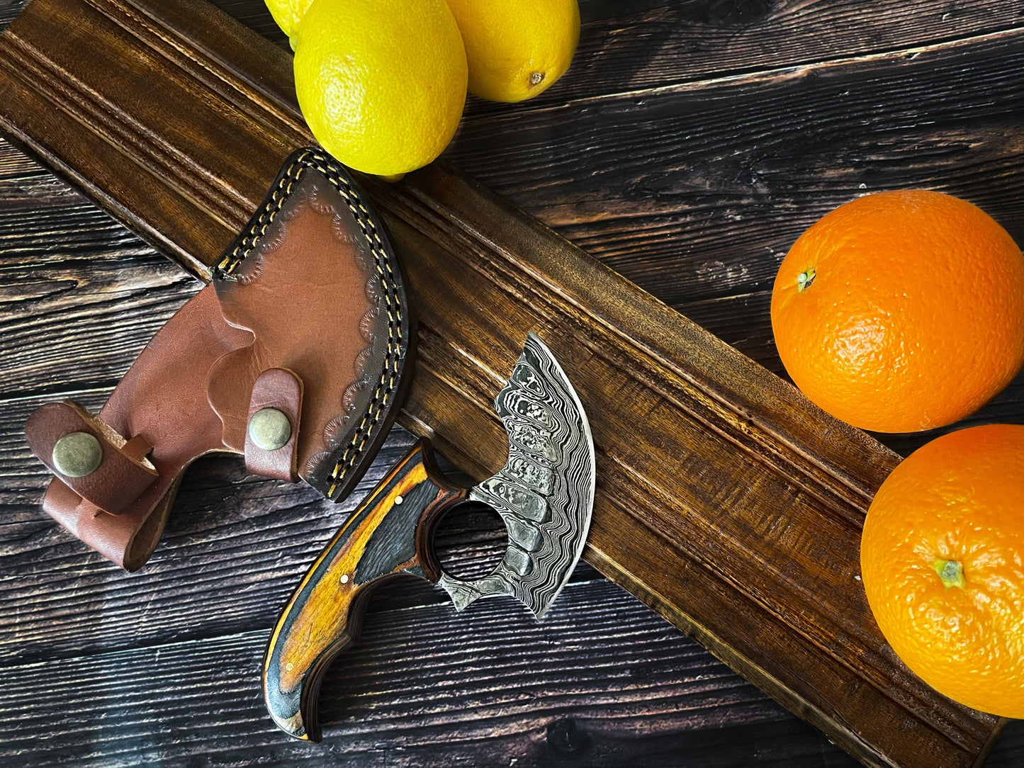 Titan Custom Alaskan Ulu style blade