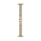 Rainey Skinny Stainless Steel Band for Apple Watch: Silver/Gold / Fits All Models Posh Tech
