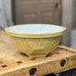 Antique T.G. Green Church Gresley Yellowware "Gripstand" Mixing Bowl The Mustard Seed Collection, The Seed