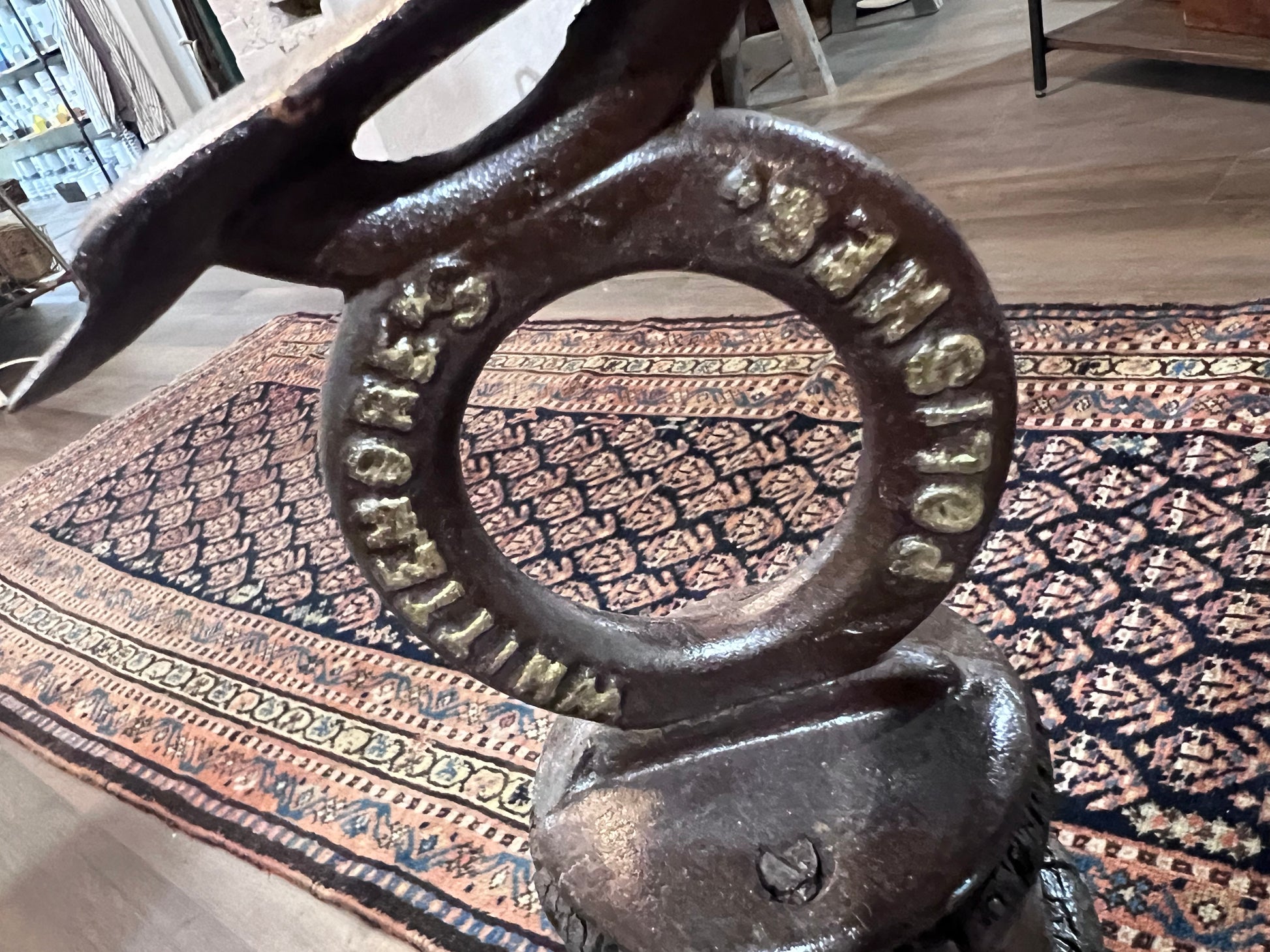 Antique Authentic Whittmore Polishes Shoe Shining Station