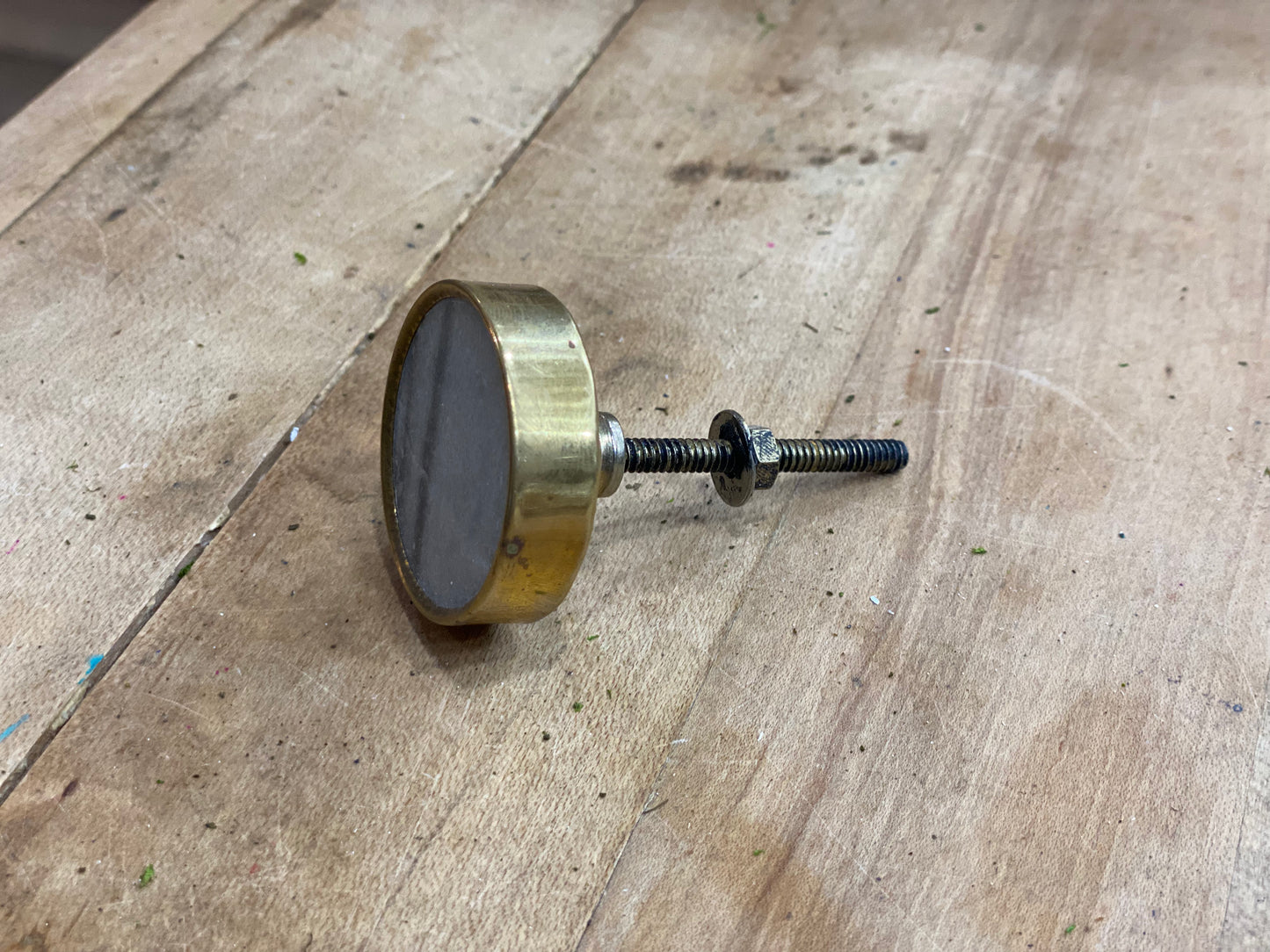 Black Swirled Marbled Knob