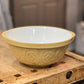 Antique T.G. Green Church Gresley Yellowware "Gripstand" Mixing Bowl The Mustard Seed Collection, The Seed
