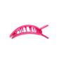 Flat Square Hair Clip | Medium | Tropical Punch