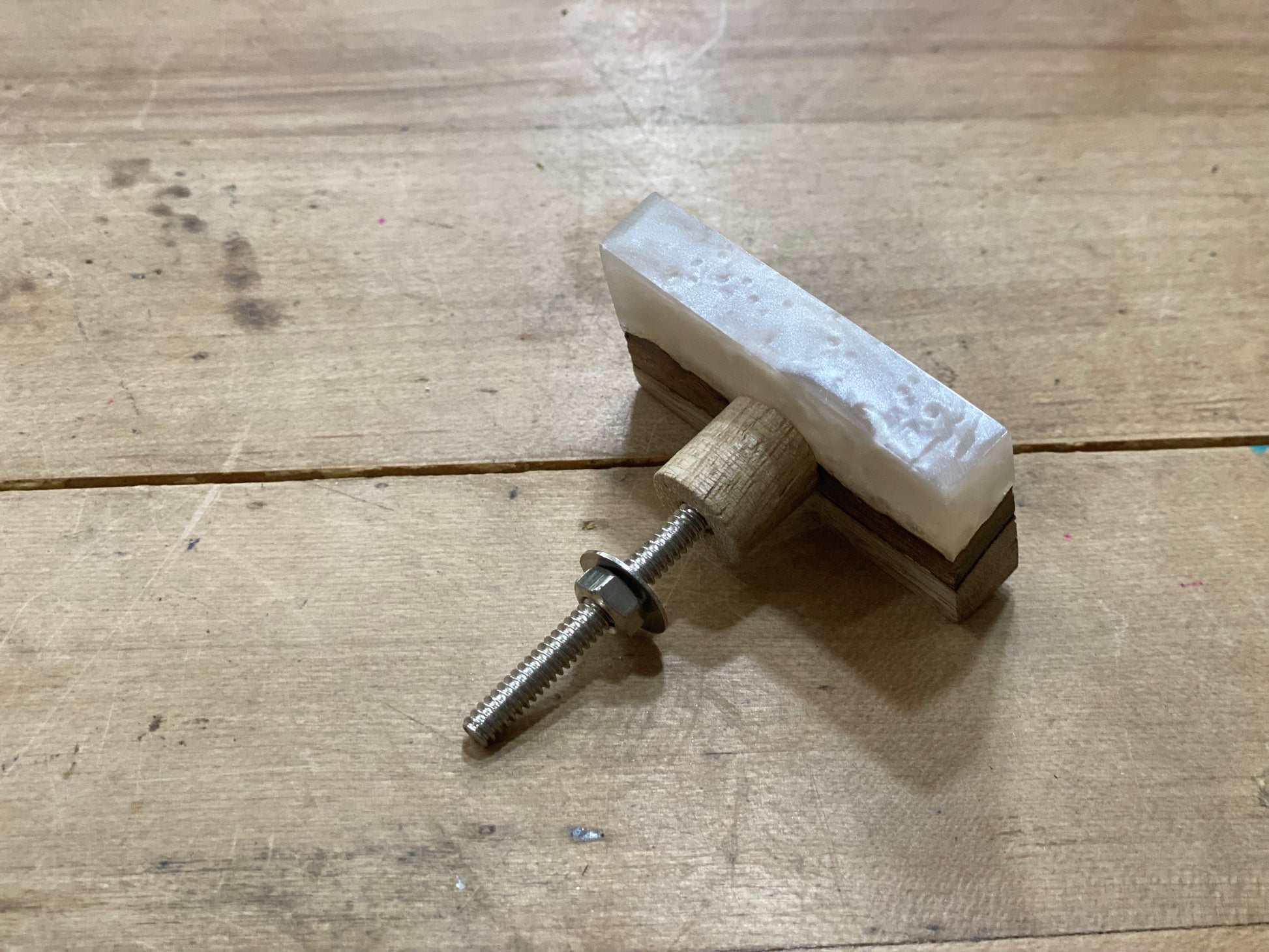 Wooden Rectangular Knob