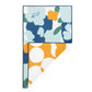 Blue Orange Poppy Absorbent Reversible Towel - 18x30in