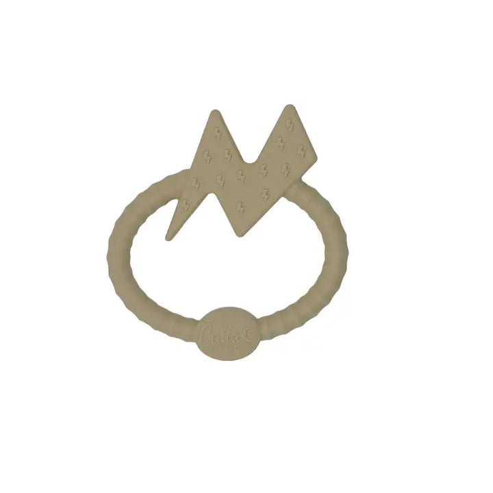 Bolt Silicone Sensory Teether Fawn