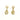 Earring Coin Pearl Hand Wired Cageof Freshwater Pearls Rant & Rave Classic