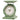 Vintage Green Old Town Scale Clock Col House Designs