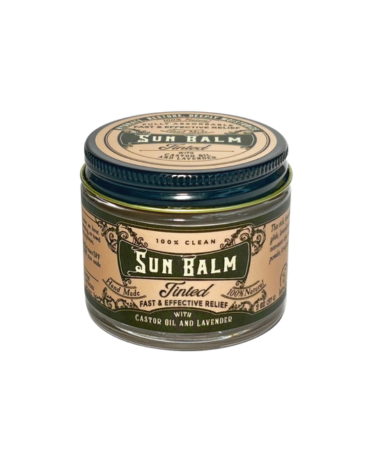 Sun Balm - Tinted Tallow Lavender Sunscreen "reef safe"