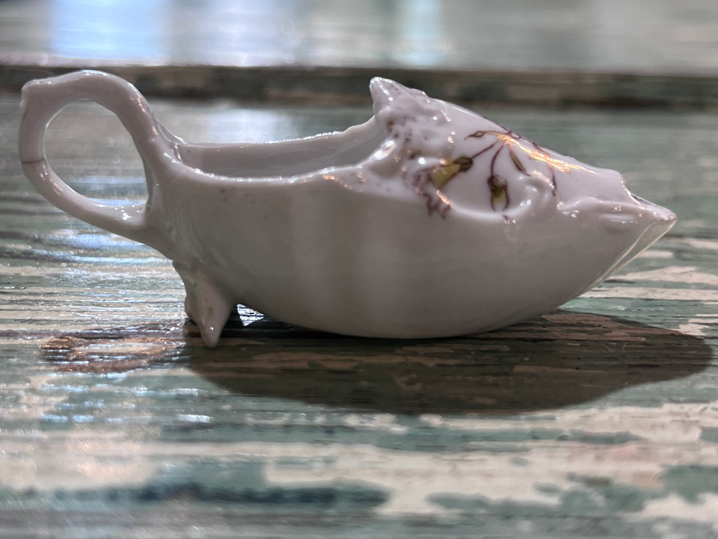 Antique Baby Invalid Feeder Cup Ironstone