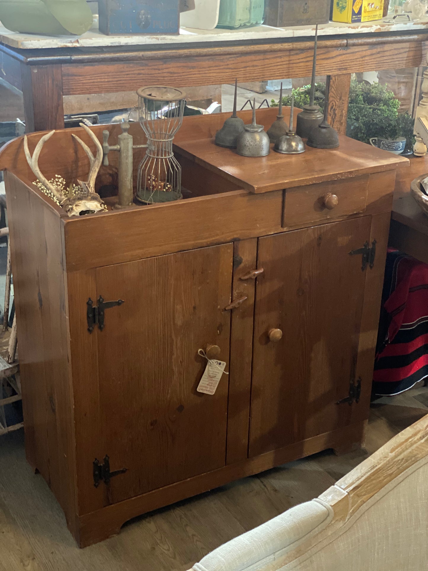 Antique Primitive Dry Sink