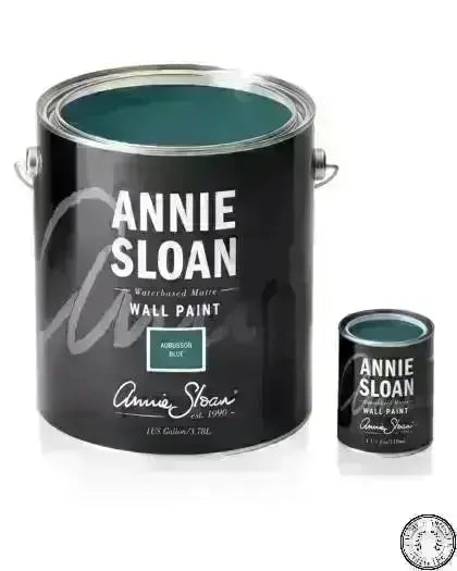 Aubusson Blue Annie Sloan Wall Paint Sample Pot Annie Sloan