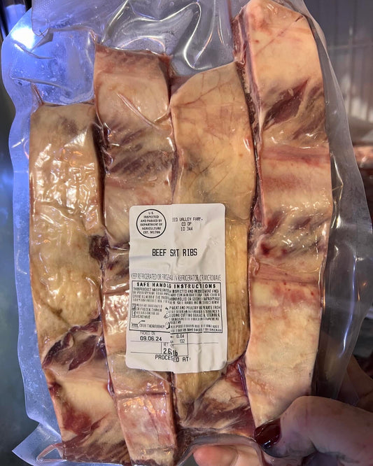 FL Grass Fed Grass Finished Short Ribs