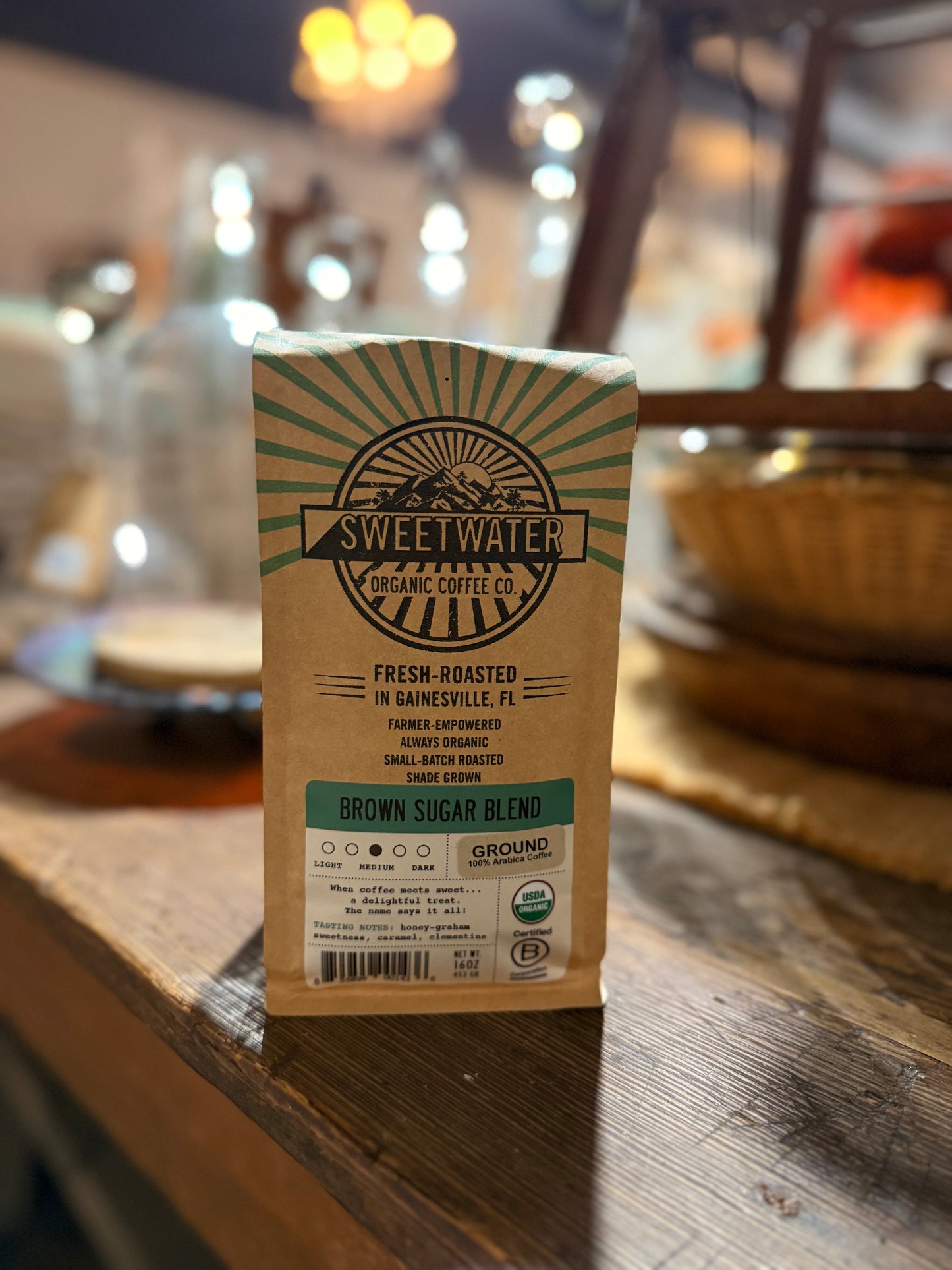 Brown Sugar Viennese Roast FTO Coffee - 1 lb. Ground Drip