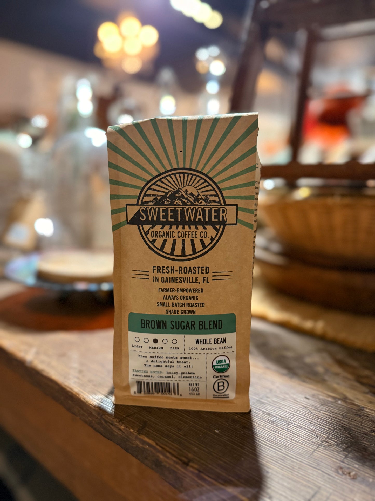 Brown Sugar Viennese Roast FTO Coffee - 1 lb. Whole Bean