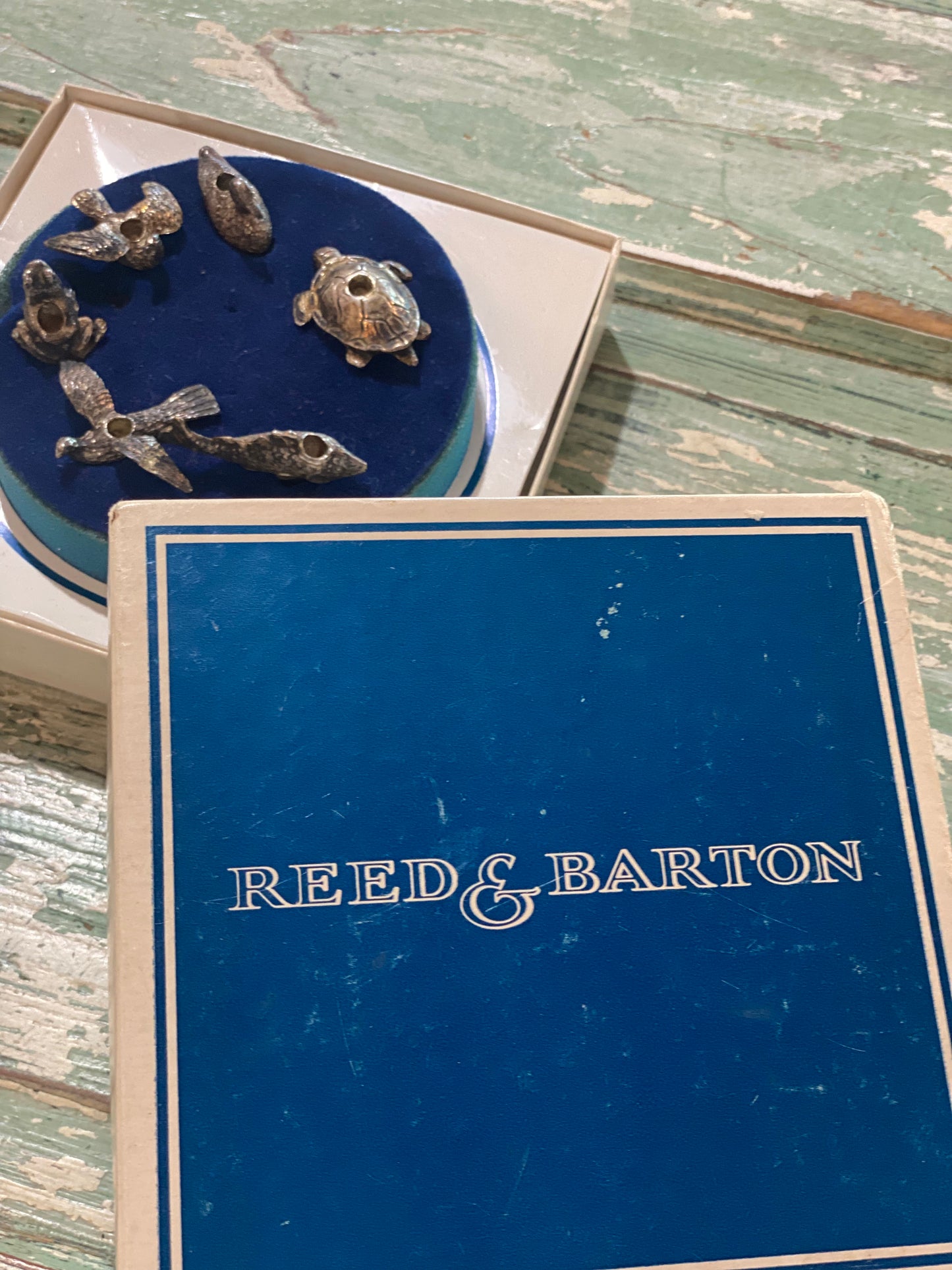 Reed & Barton Silverplate Candle Holders