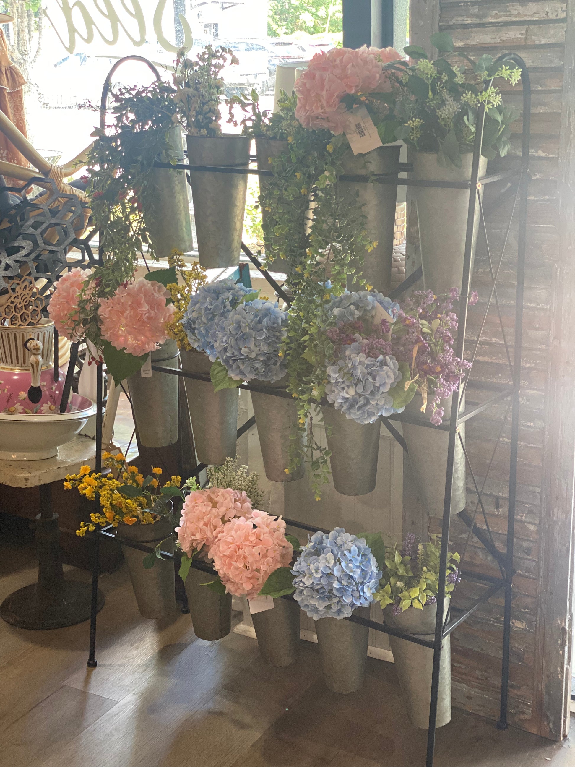 Metal Flower Display