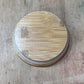 Farmhouse "Sugar" Bamboo Jar Lid The Mustard Seed Collection, The Seed