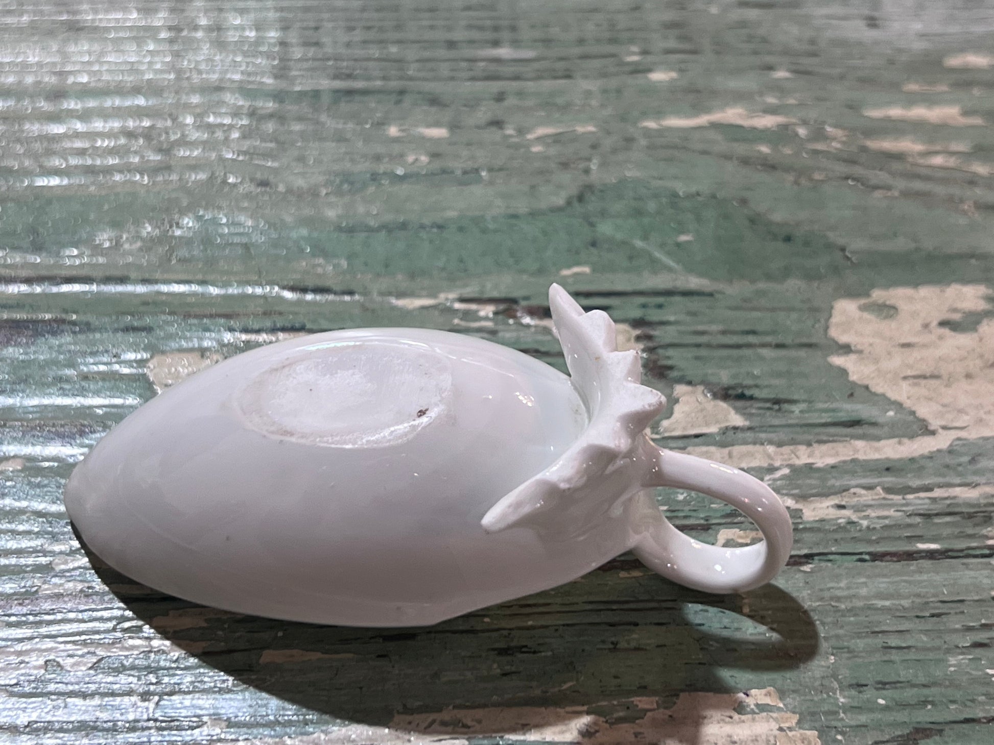 Antique Baby Invalid Feeder Cup Ironstone