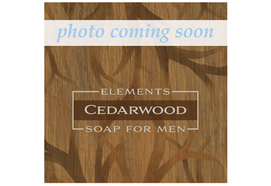 Elements Soap for Men Cedarwood