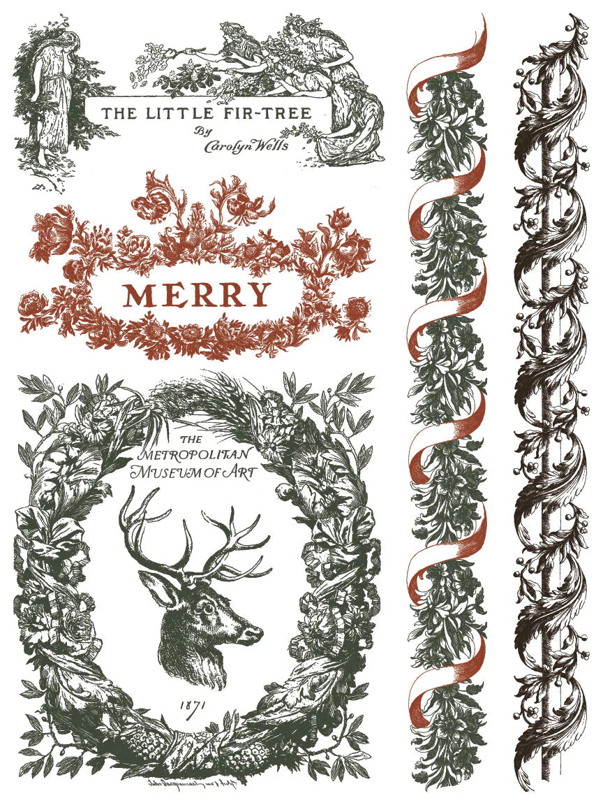 Twelfth Night IOD Paint Inlay 12x16 Pad