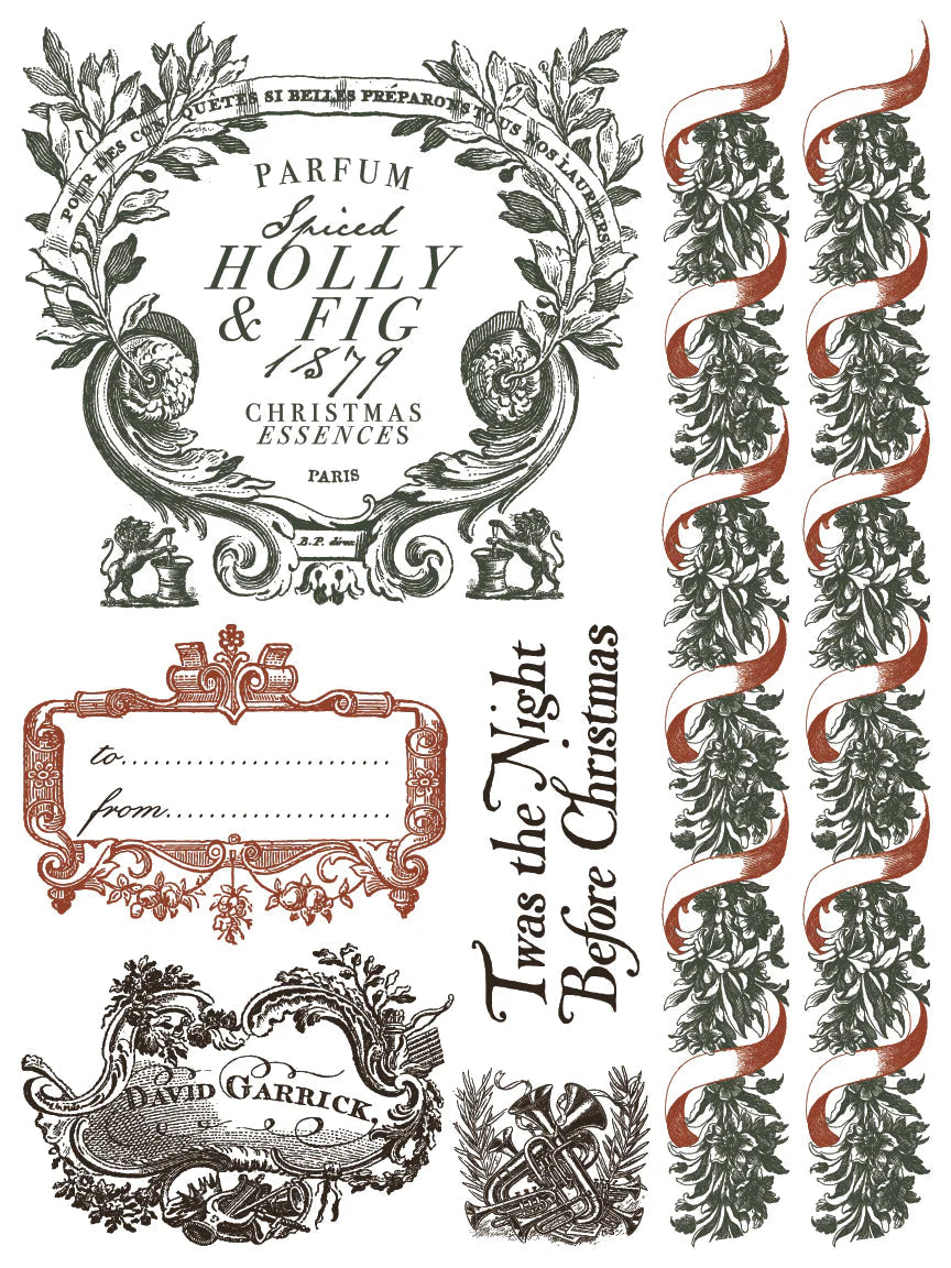 Twelfth Night IOD Paint Inlay 12x16 Pad