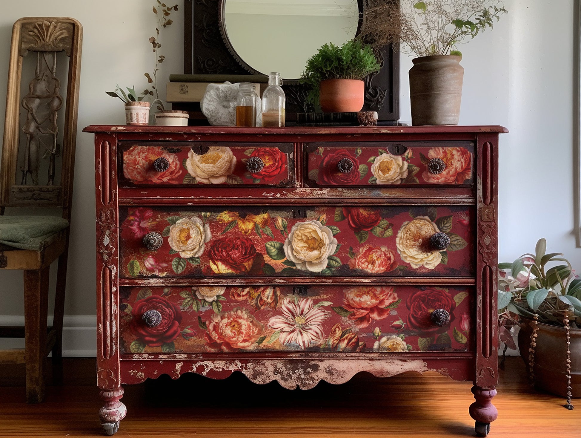 Joie des Roses IOD Transfer 12x16 Pad