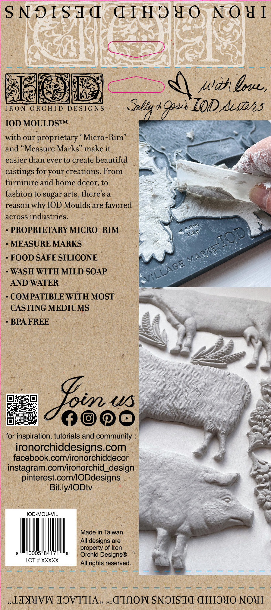 Village Market 6X10 IOD MouldsЄ