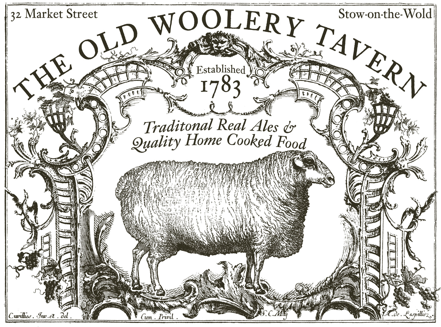 Cotswolds IOD Transfer 12x16 PadЄ