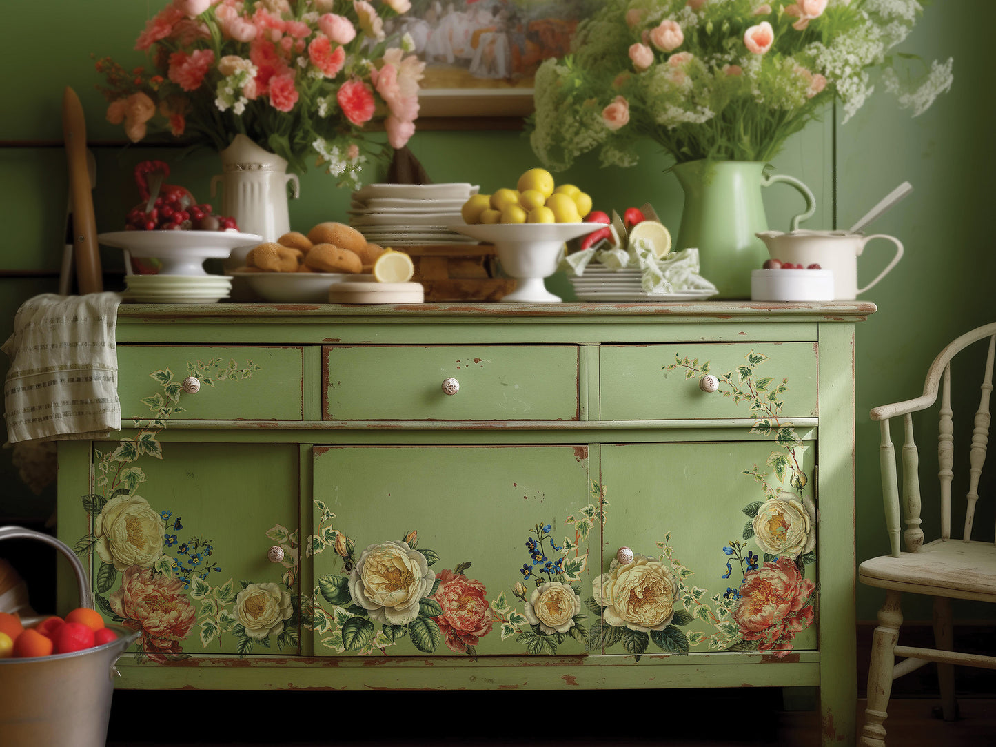 Joie des Roses IOD Transfer 12x16 Pad