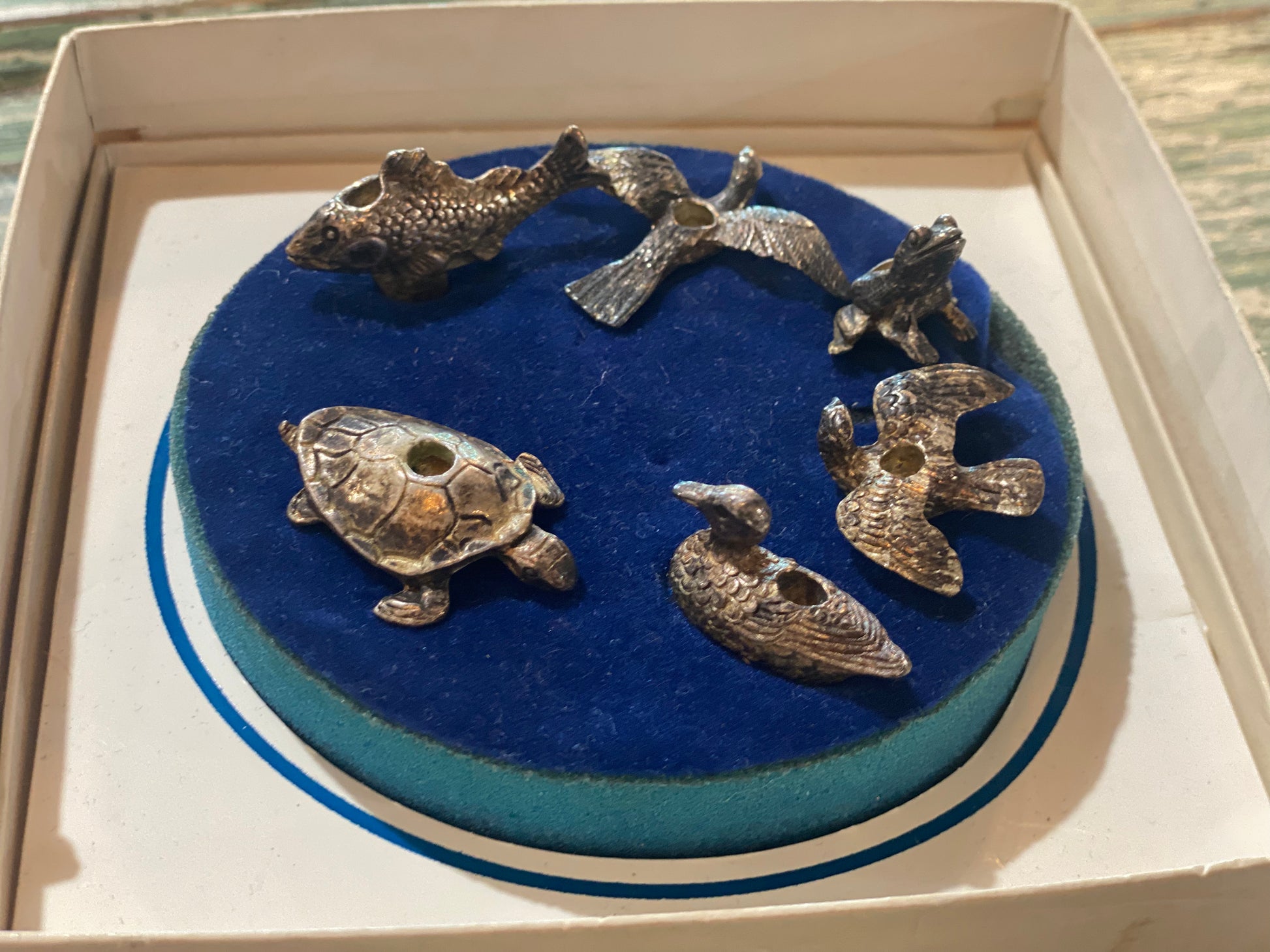 Reed & Barton Silverplate Candle Holders