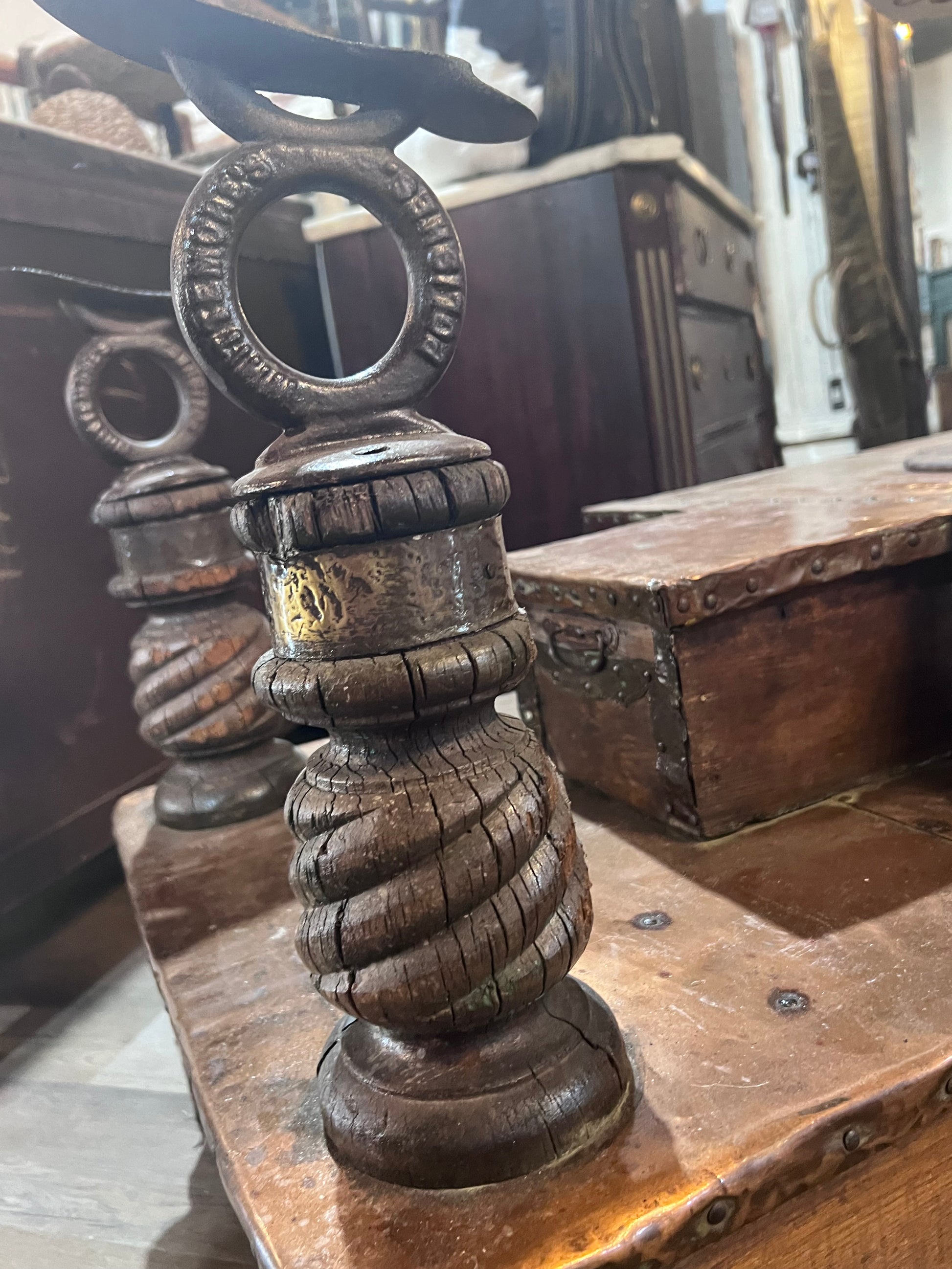 Antique Authentic Whittmore Polishes Shoe Shining Station