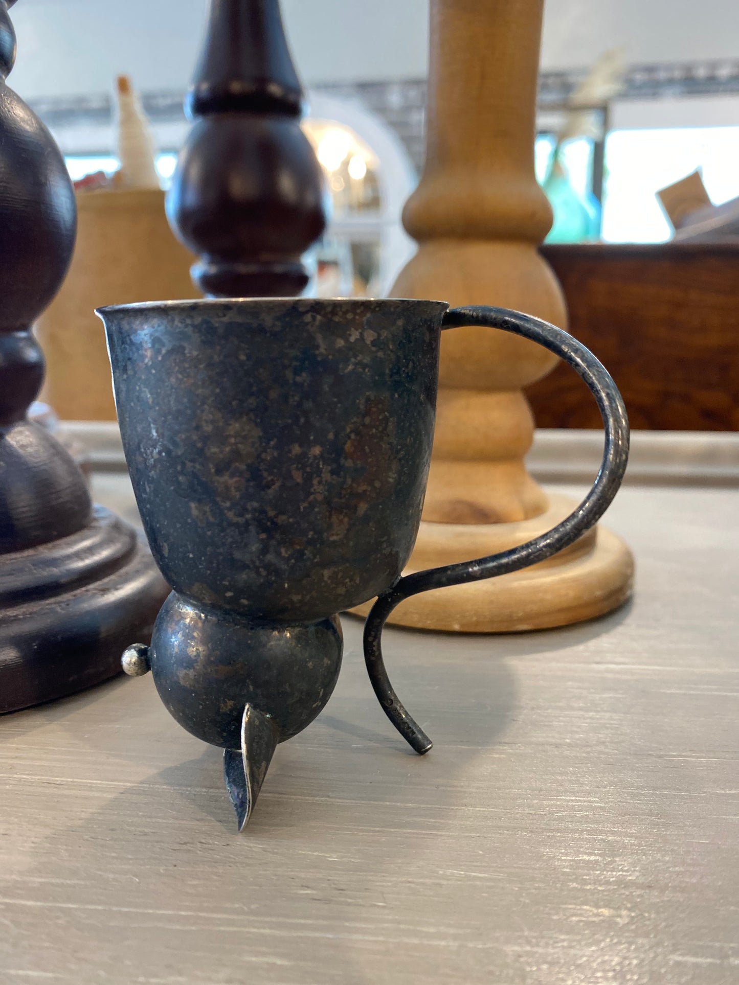 Vintage Napier 2oz Mouse Shaped Shot Glass