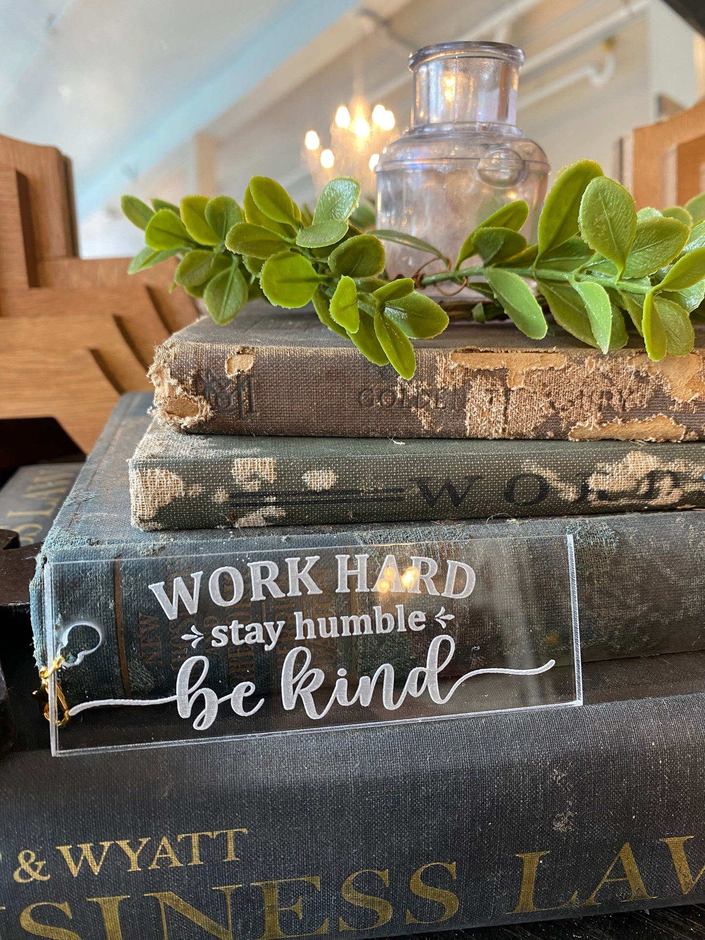 Soft Pink and Grey Marble Silicone Wristlet Beaded Key Chain Bracelet with Tassel and Motivational Engraved Acrylic Charm of choice!